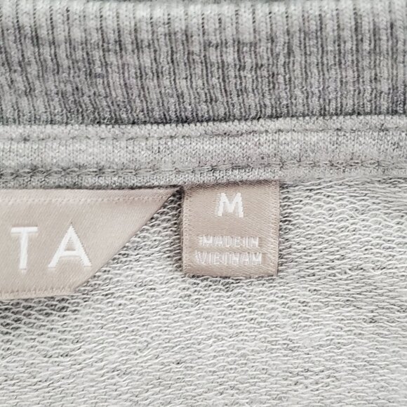 Athleta Drishti Modal Ruched Long Sleeve Sweatshirt Tunic Top Size M - Picture 13 of 16